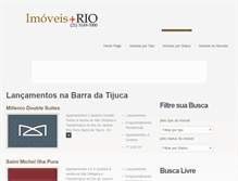Tablet Screenshot of lancamentosnabarra.net
